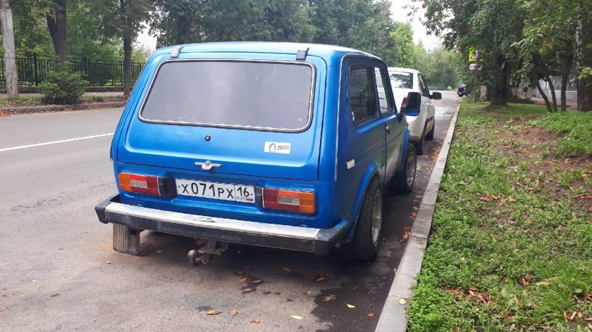 Самая низкая машина Нива