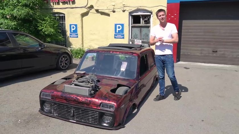 Самая заниженная Нива в мире