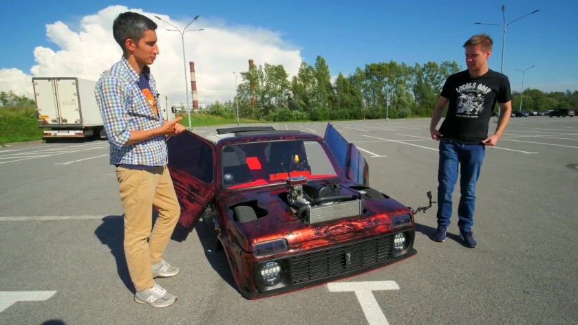 Самая заниженная Нива в мире