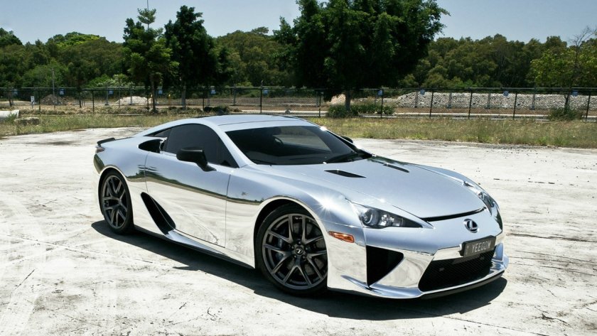 Lexus LFA Silver
