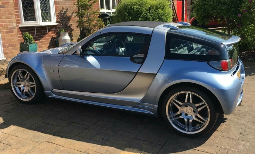 Сплиттер Smart Roadster