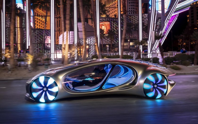 Мерседес Benz Vision AVTR