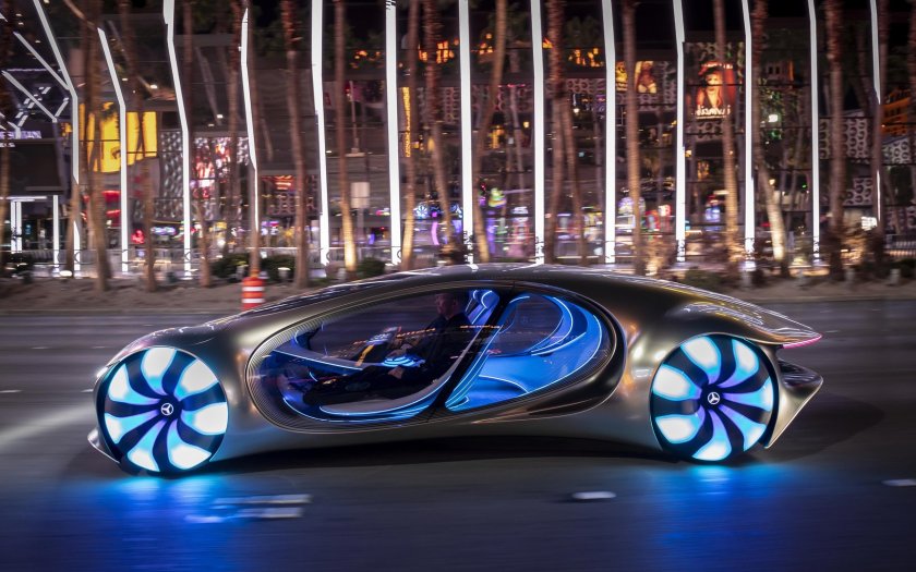 Электрокар Мерседес Benz Vision